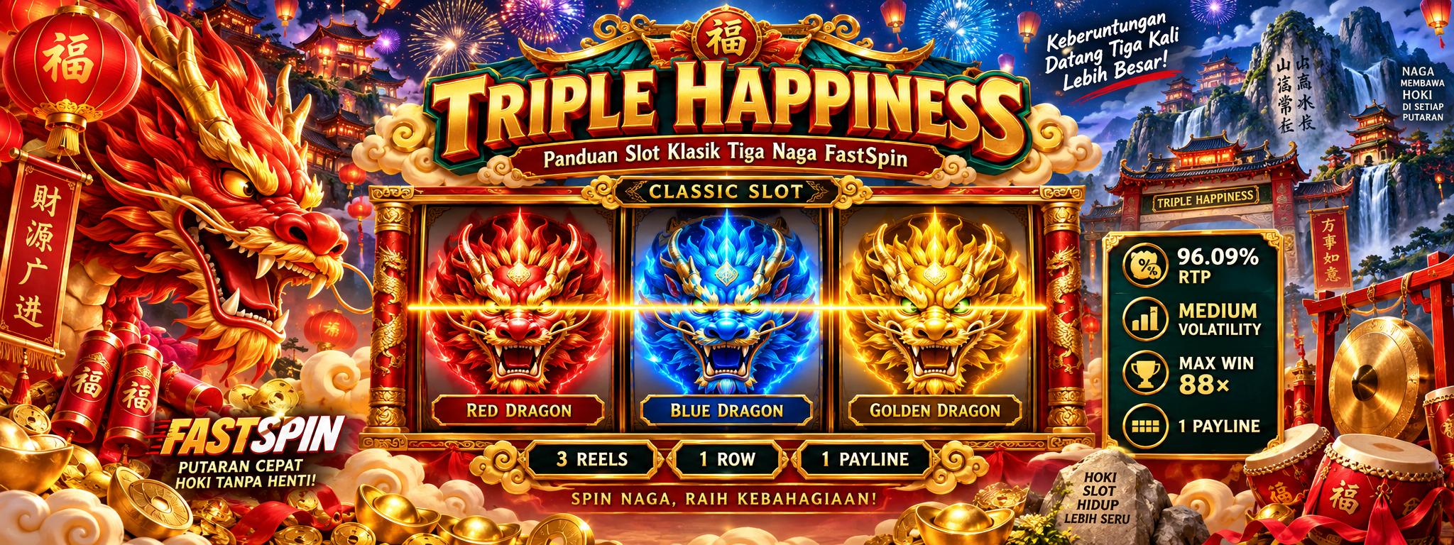 Triple Happiness FastSpin